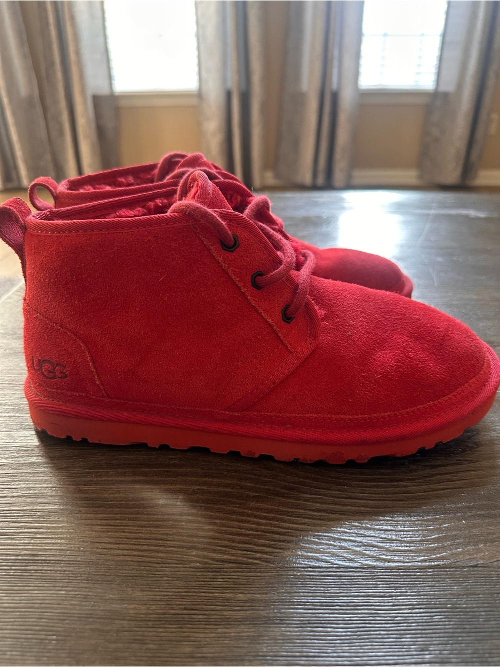 UGG Women’s Red Suede Neumel Boots